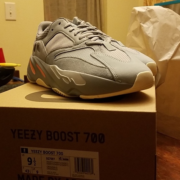 adidas Other - Yeezy 700 Inertia size 9 1/2
